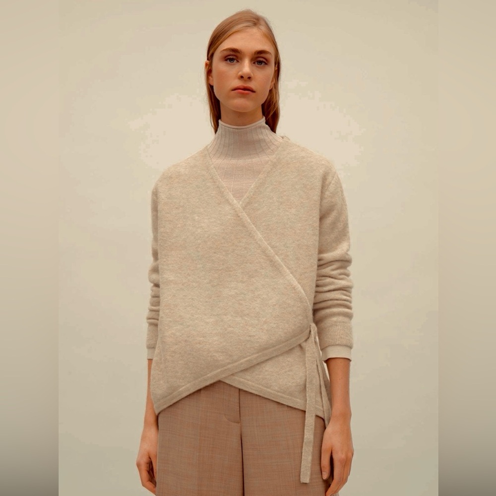 COS Wrap-over Cardigan